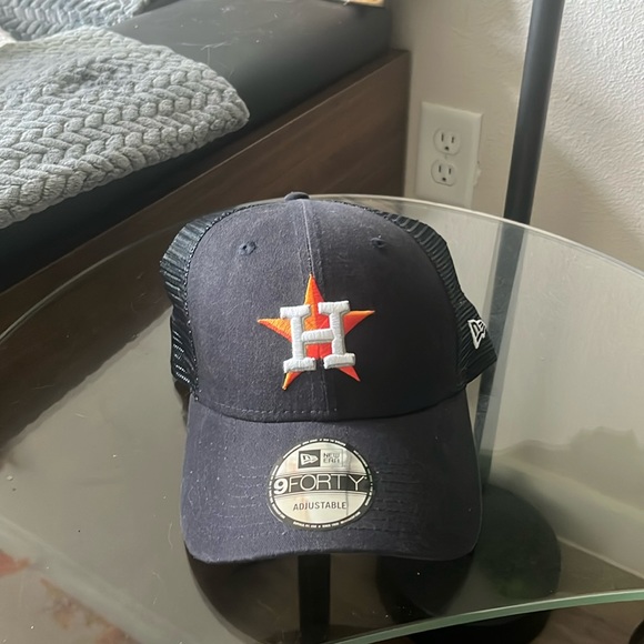 Casquette New Era Houston Astros 7 1/4 Ajustable Orange Et Bleu - État Neuf